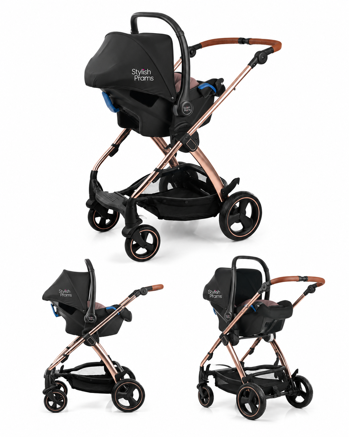 Stylish Prams Car Seat Stroller