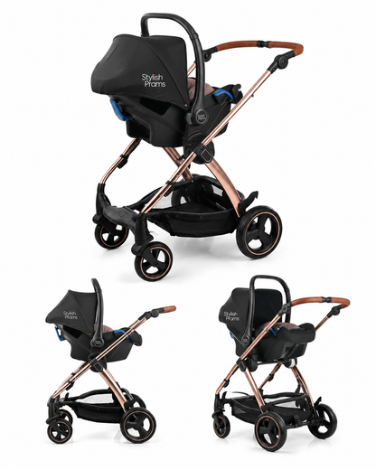 Stylish Prams Car Seat Stroller