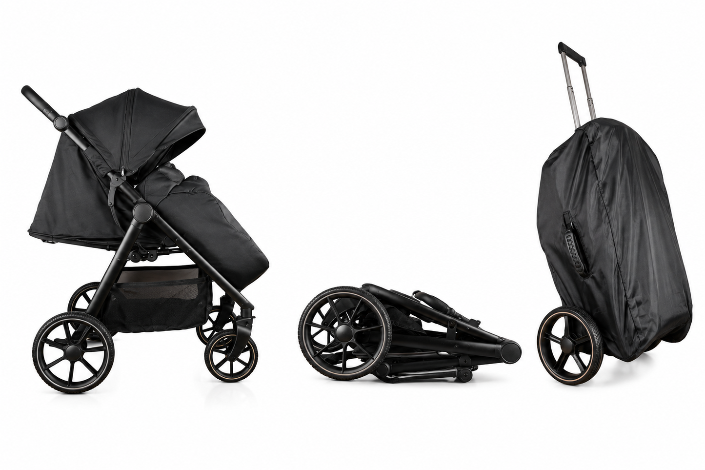Stylish Prams Foldable Travel Stroller